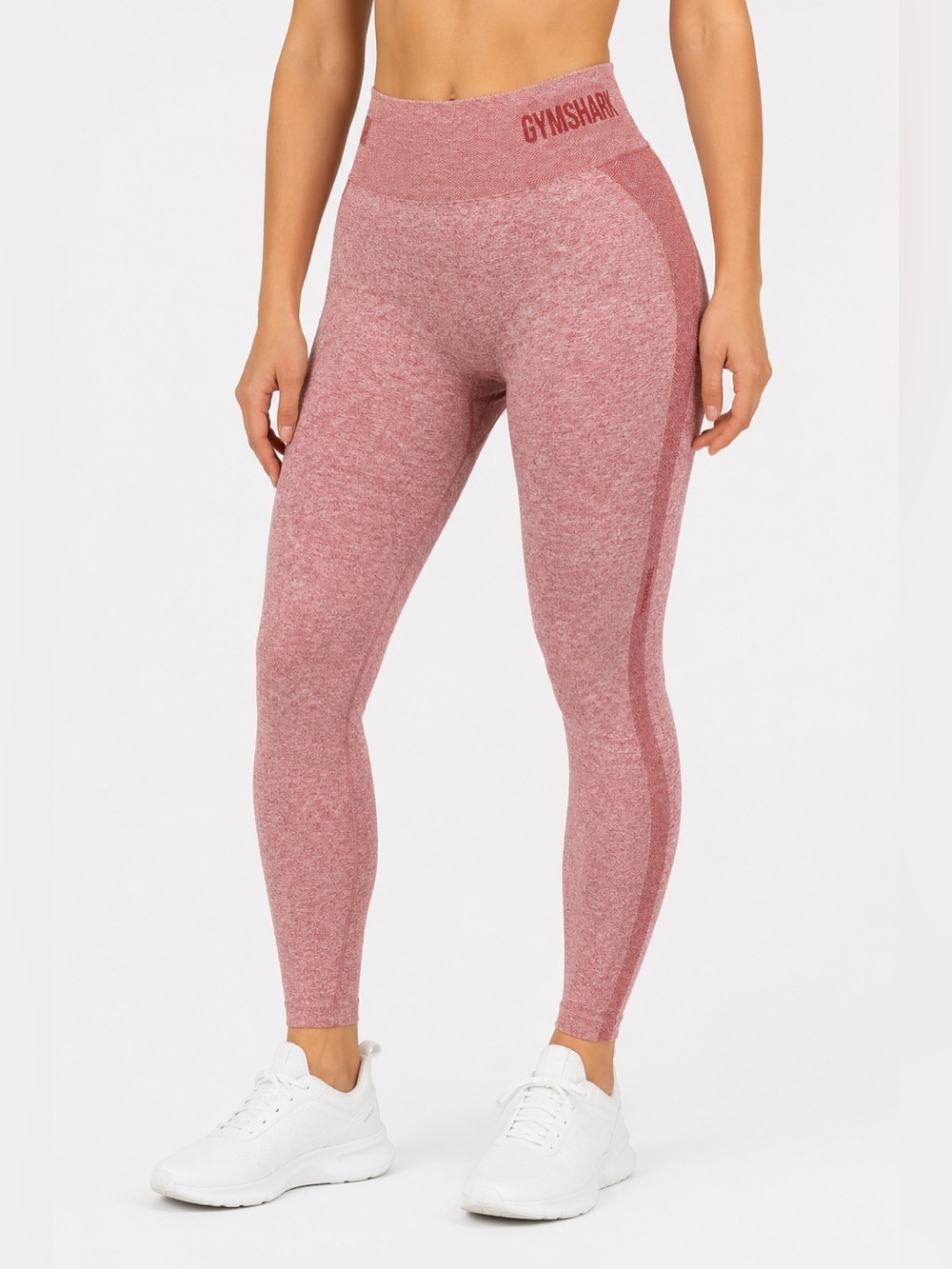 Gymshark Red Marled Seamless Leggings
